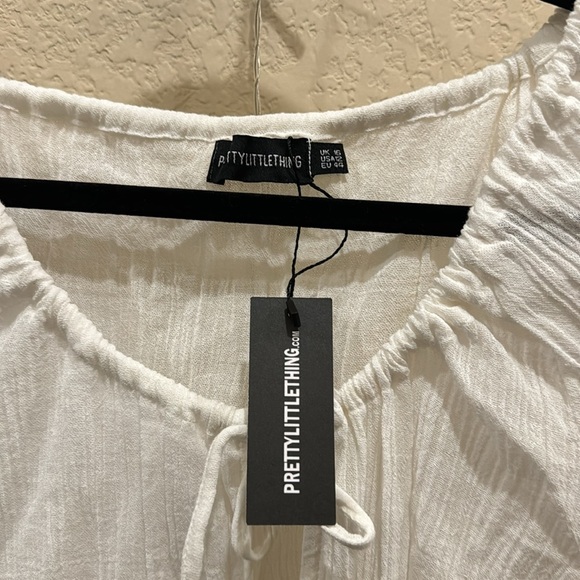 Pretty little thing, white, cotton - Picture 2 of 2